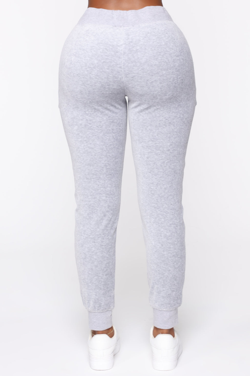 The Original Trendsetter Velour Set - Heather Grey