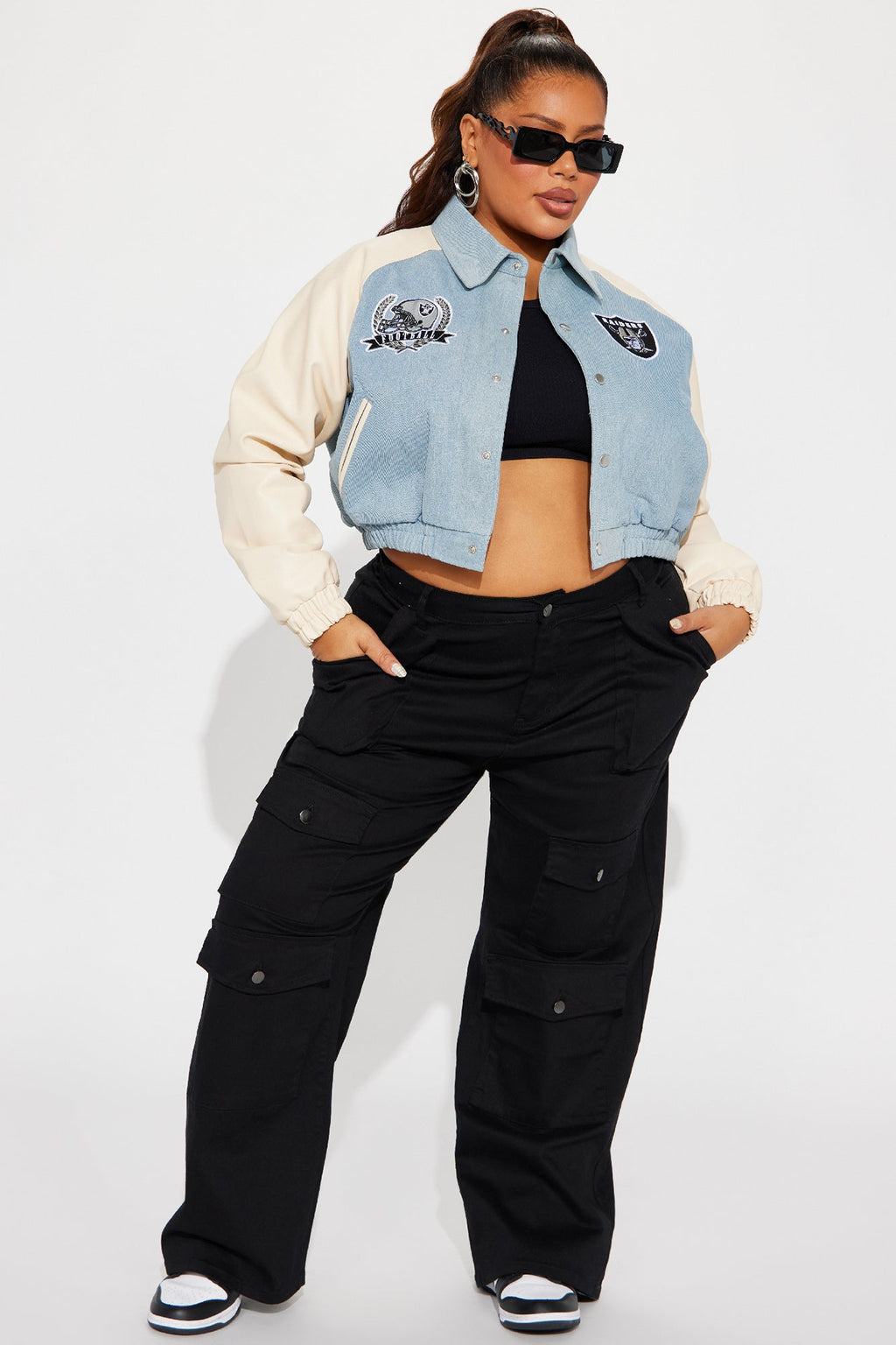 Raiders Denim Jacket - Denim