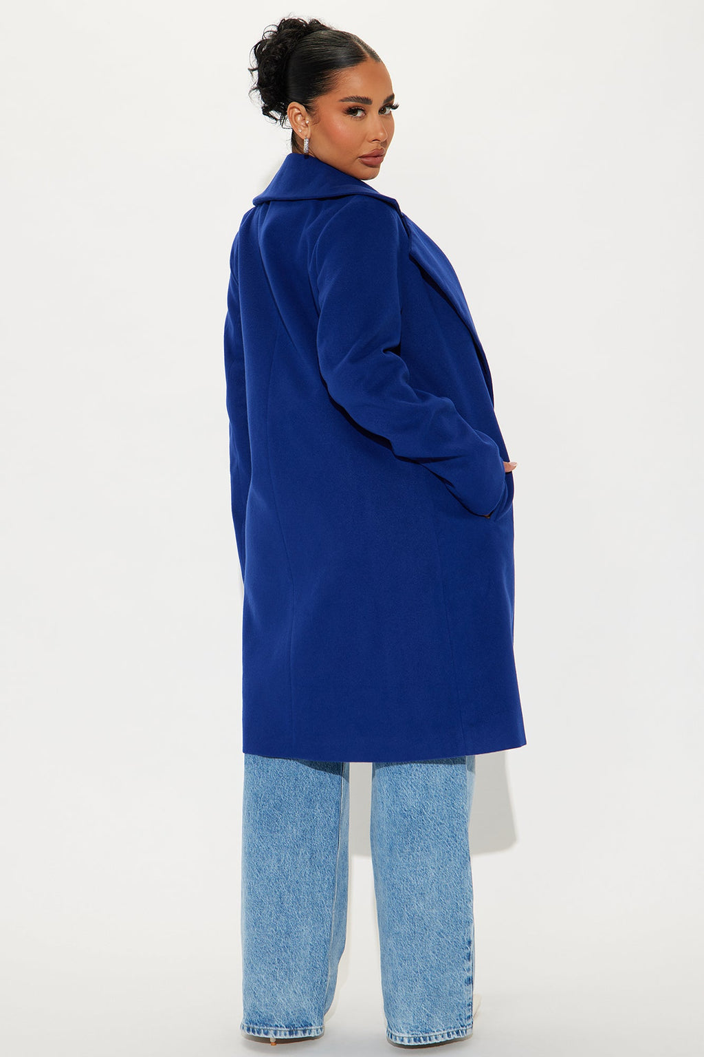 Upper East Side Coat - CobaltBlue