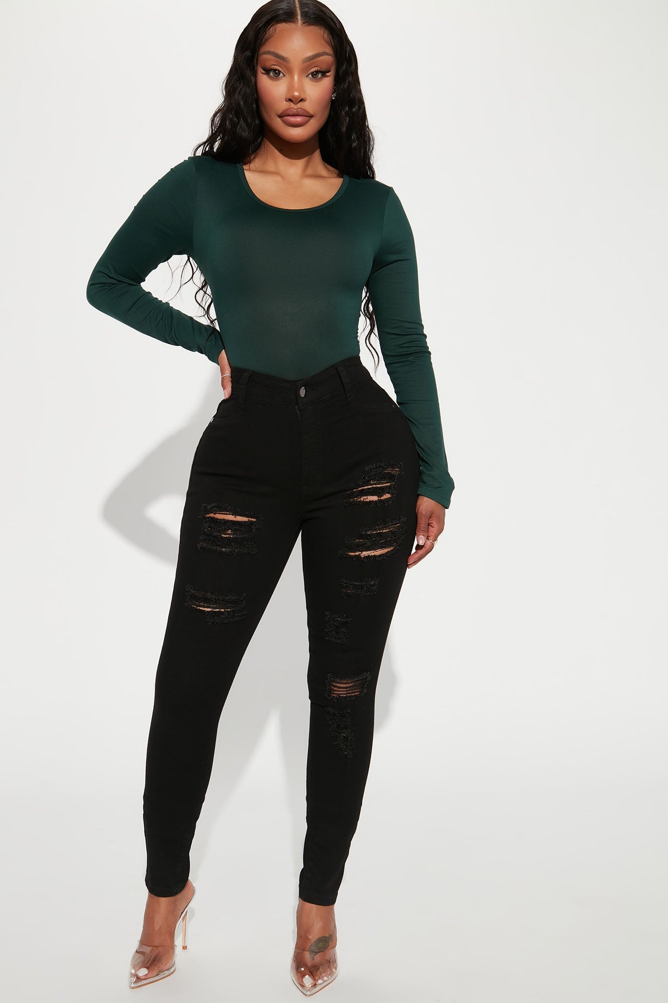 Tris Skinny Jeans - Black