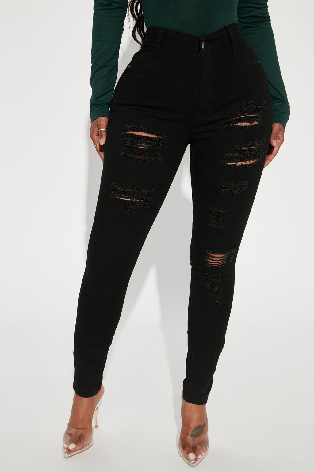 Tris Skinny Jeans - Black