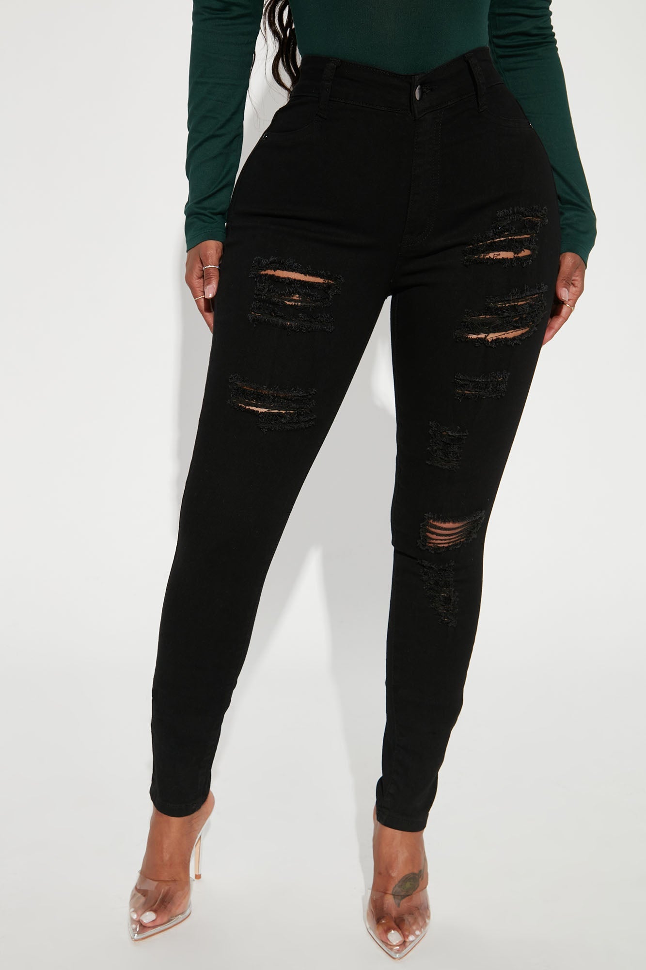 Tris Skinny Jeans - Black