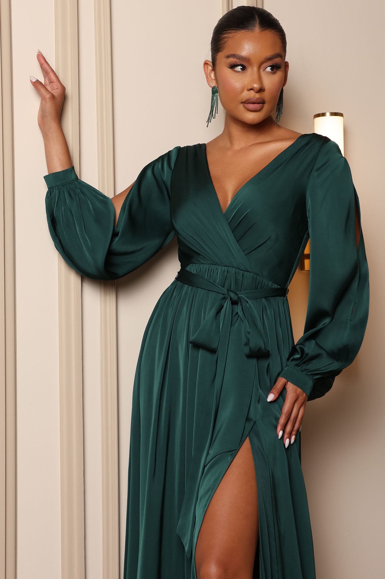 Belle Maxi Dress - Emerald
