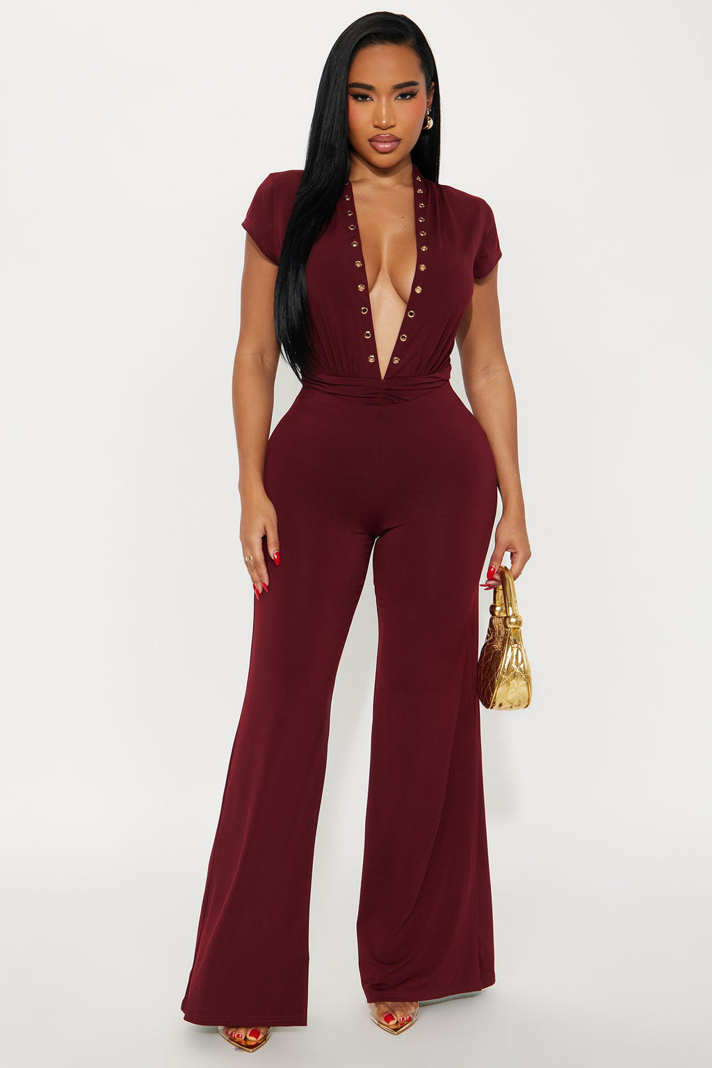 Metal Muse Pant Set - Plum