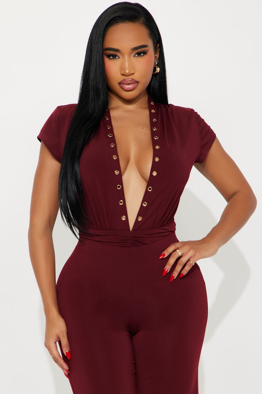 Metal Muse Pant Set - Plum