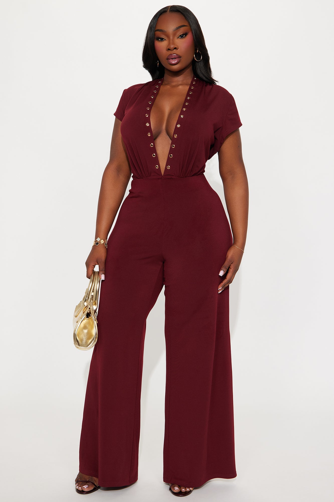 Metal Muse Pant Set - Plum