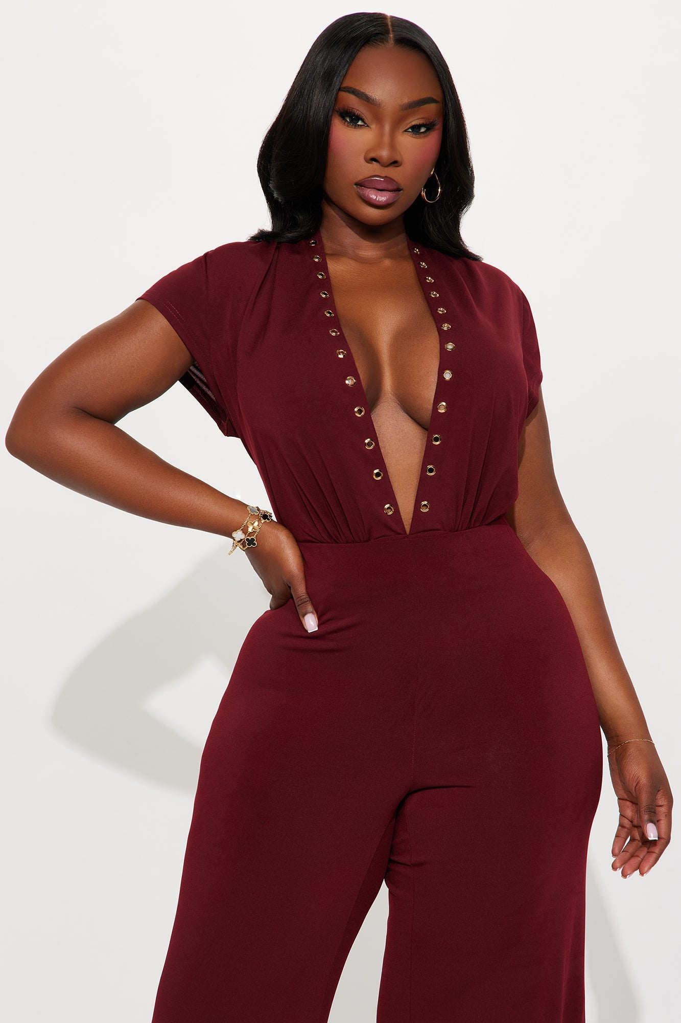 Metal Muse Pant Set - Plum