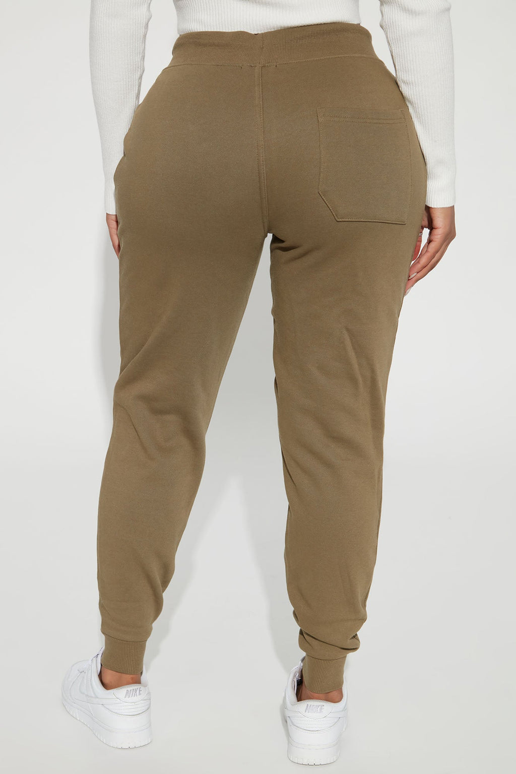 Stole Your Boyfriend's Oversized Jogger - Olive