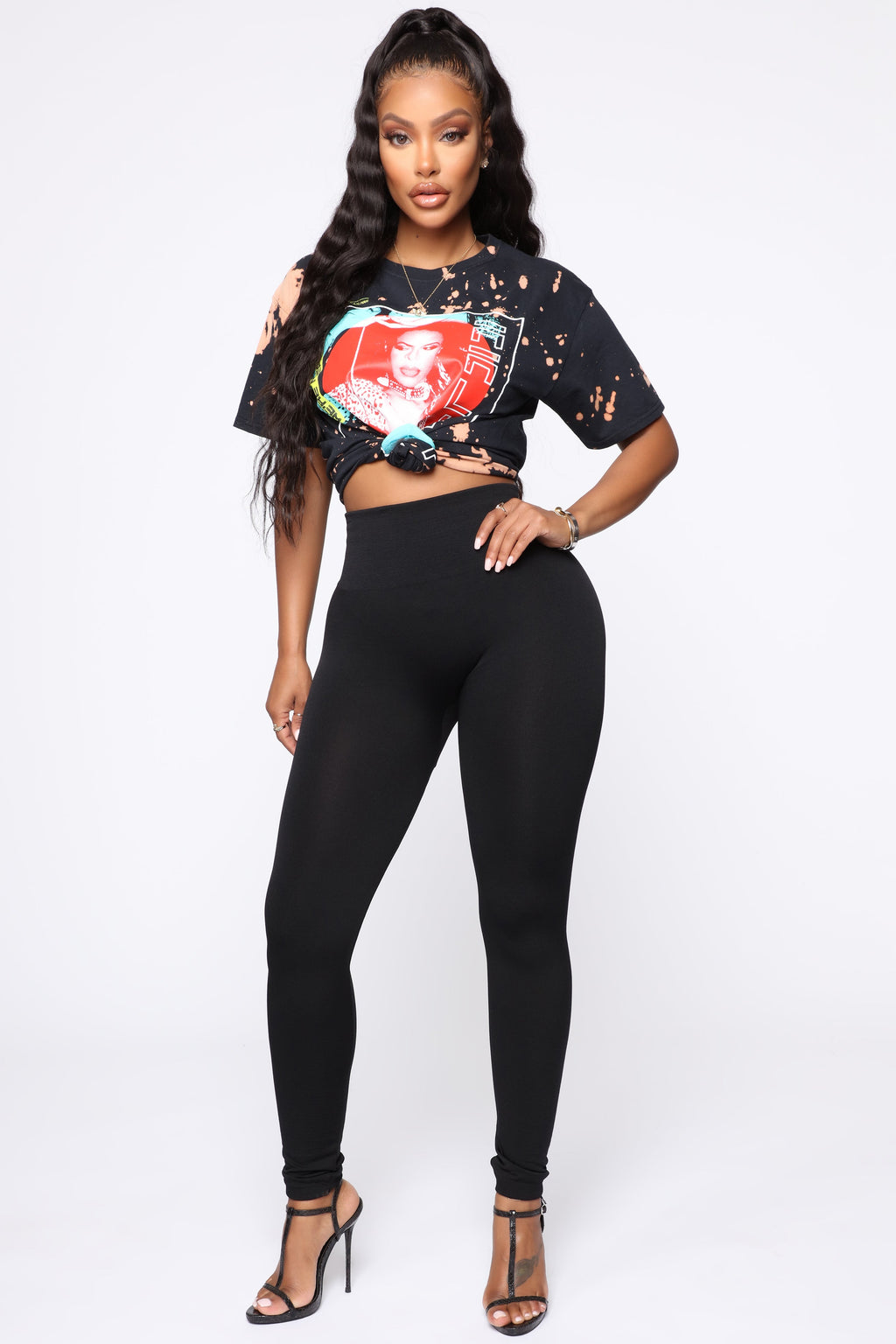 Smooth It Out High Rise Legging - Black