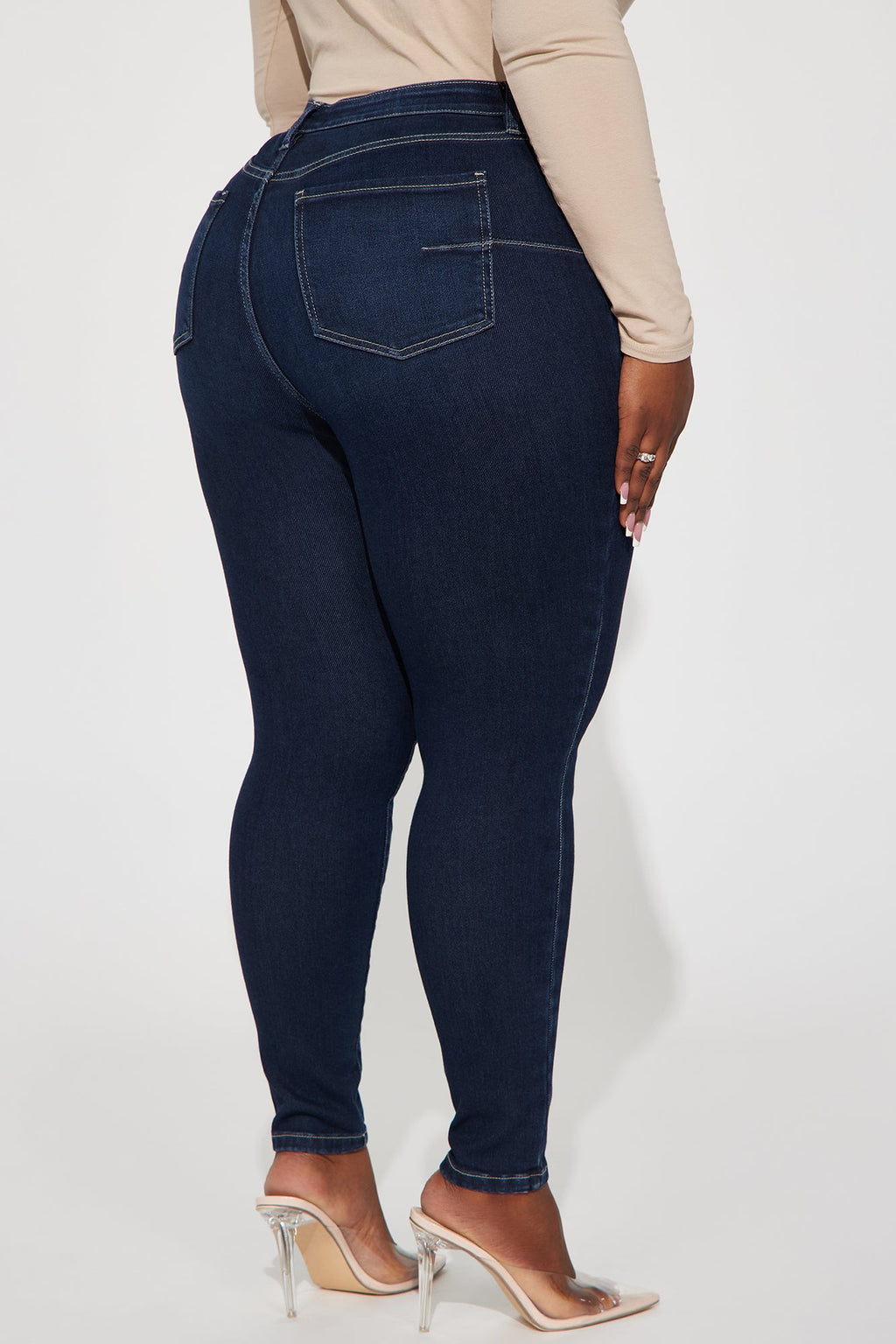 Just Right Sculpting Stretch Skinny Jeans - Dark Wash