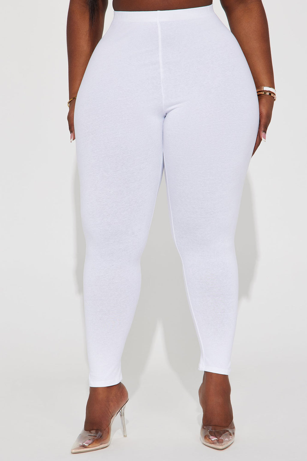 Lean On Me Leggings - White