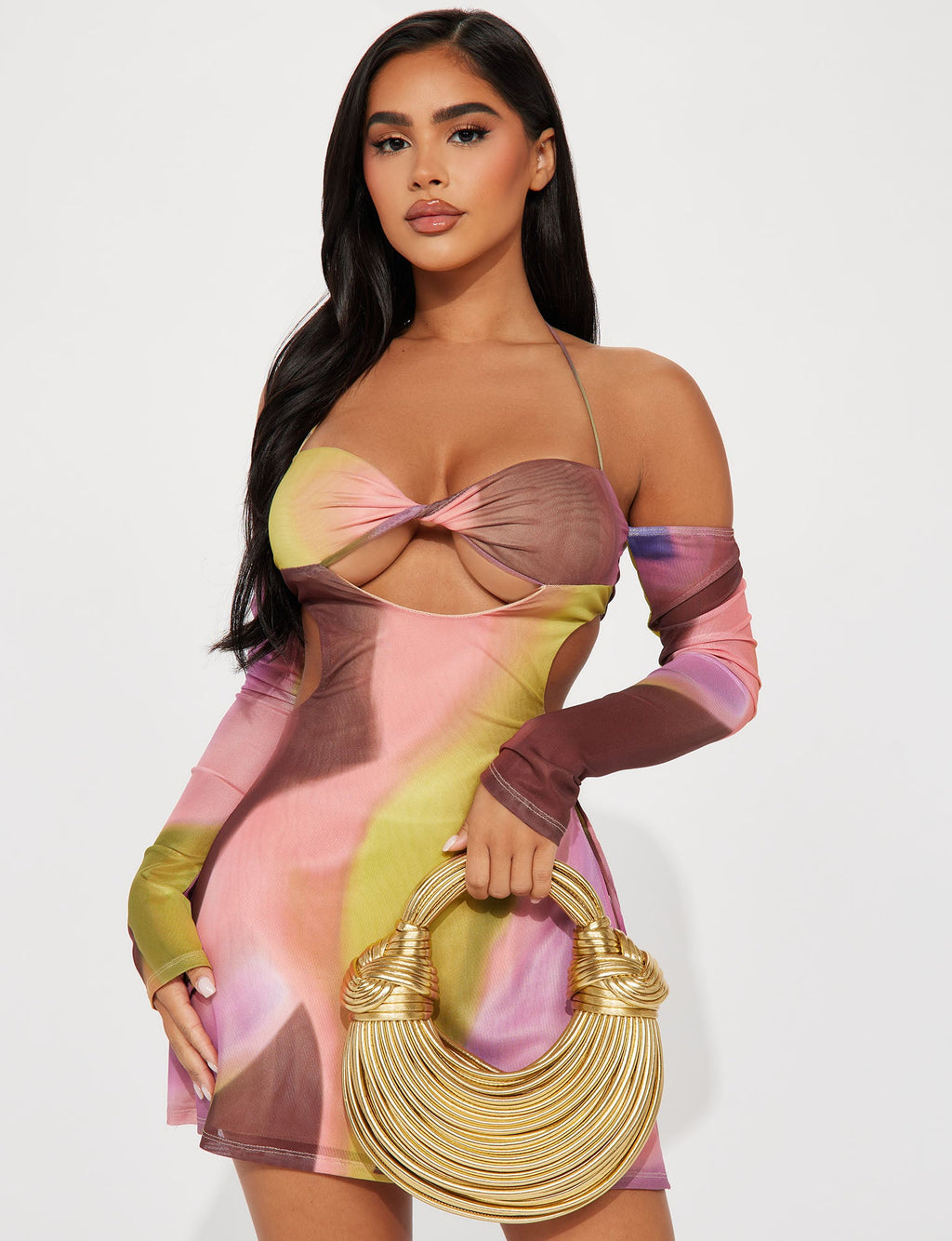 Eleni Handbag - Gold