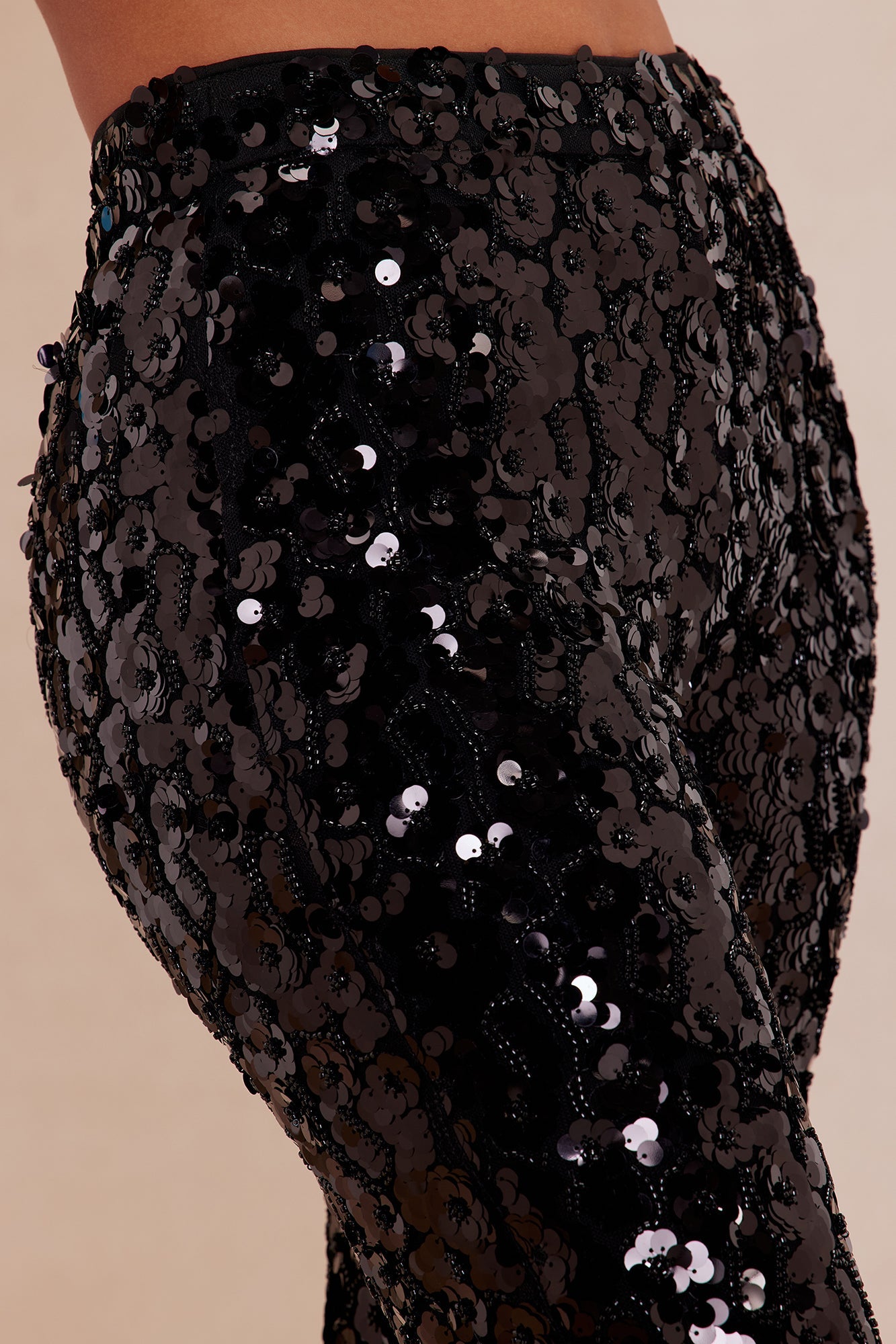 Ariana Embellished Pant - Black