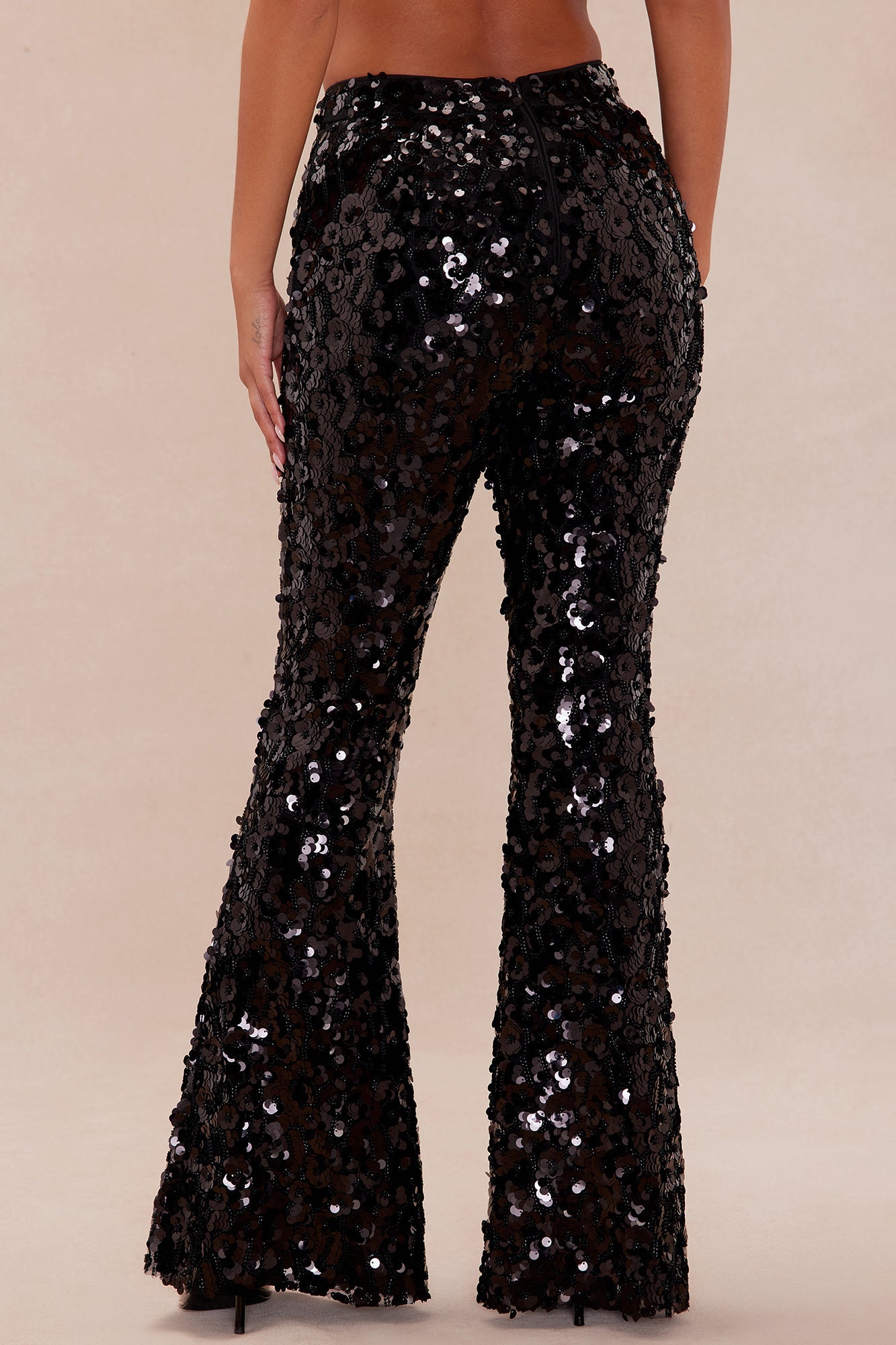 Ariana Embellished Pant - Black