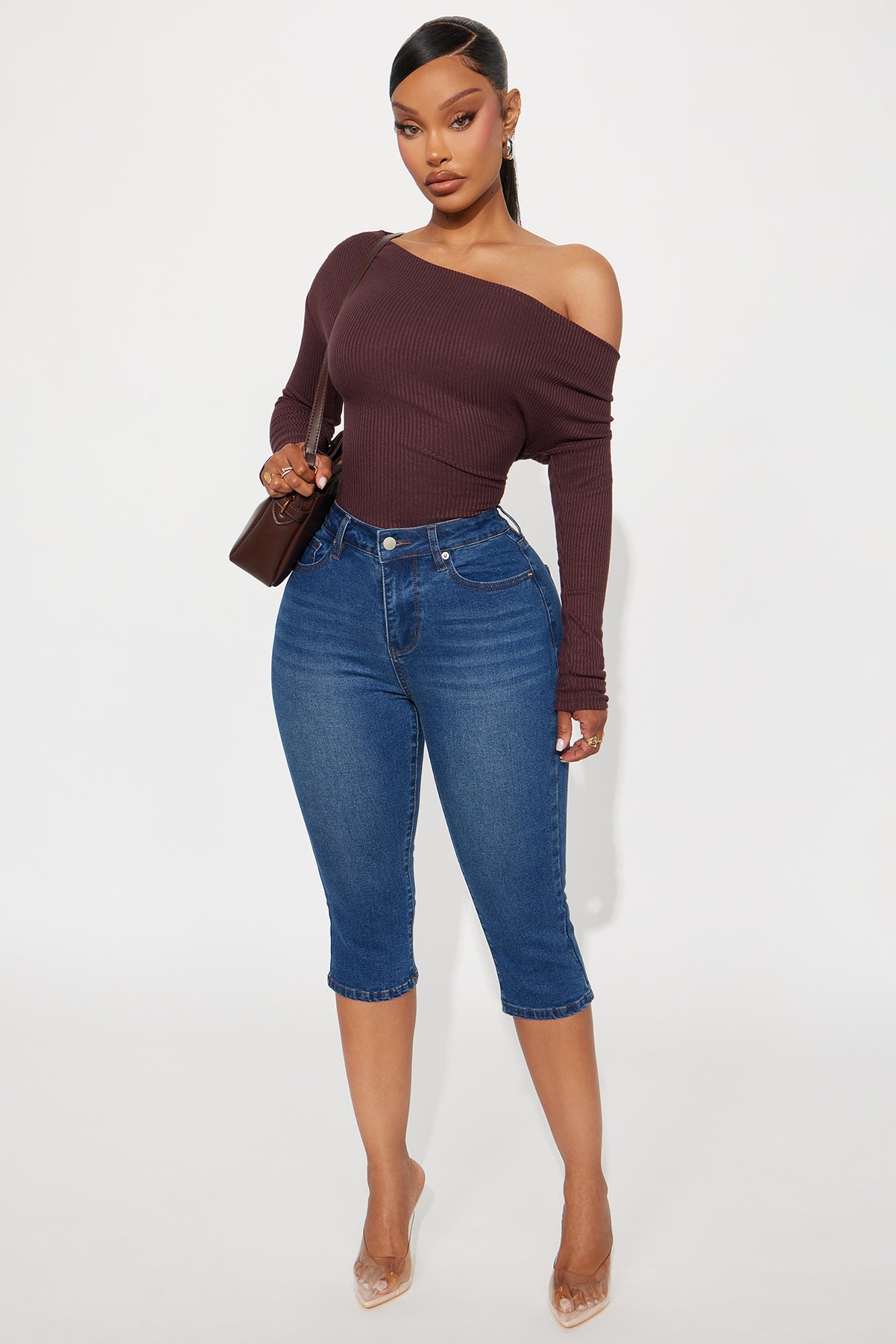 San Diego Skinny Capri Jeans - Dark Wash