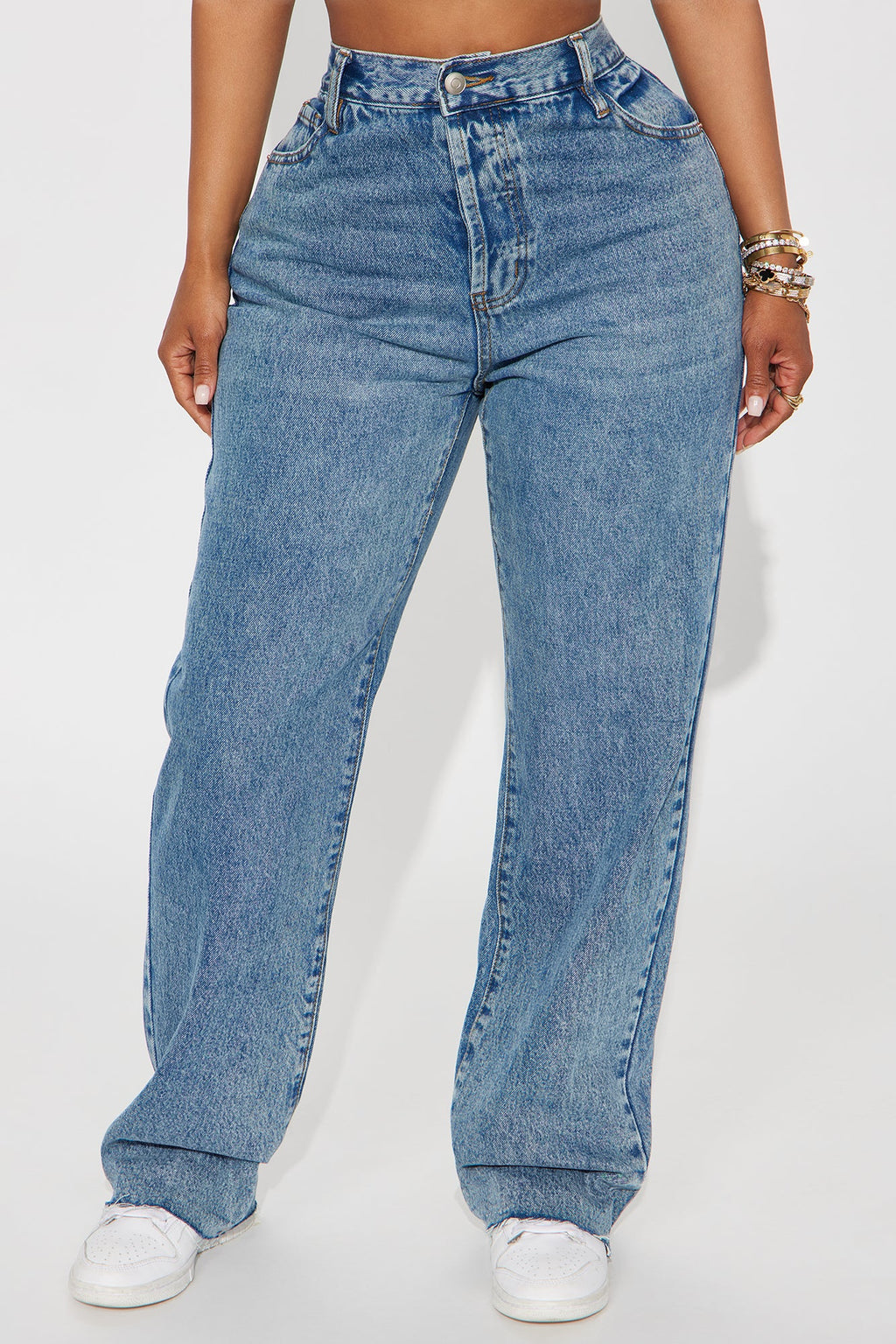 Topanga 90's Straight Leg Jeans - Vintage Wash
