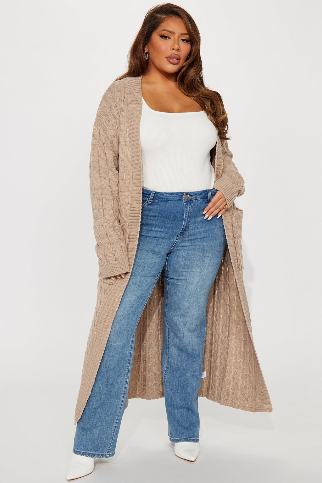 Every Day Strut Cardigan Sweater - Oatmeal