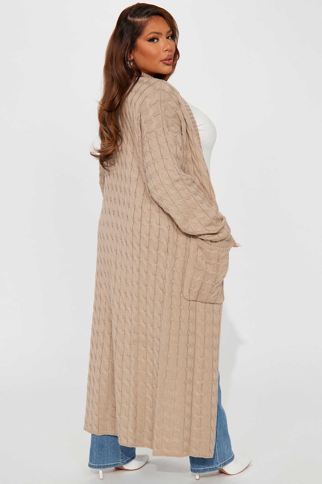 Every Day Strut Cardigan Sweater - Oatmeal
