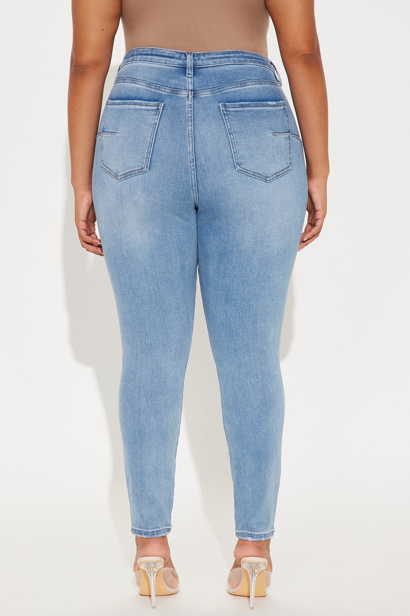 Just Right Sculpting Stretch Skinny Jeans - Medium Wash