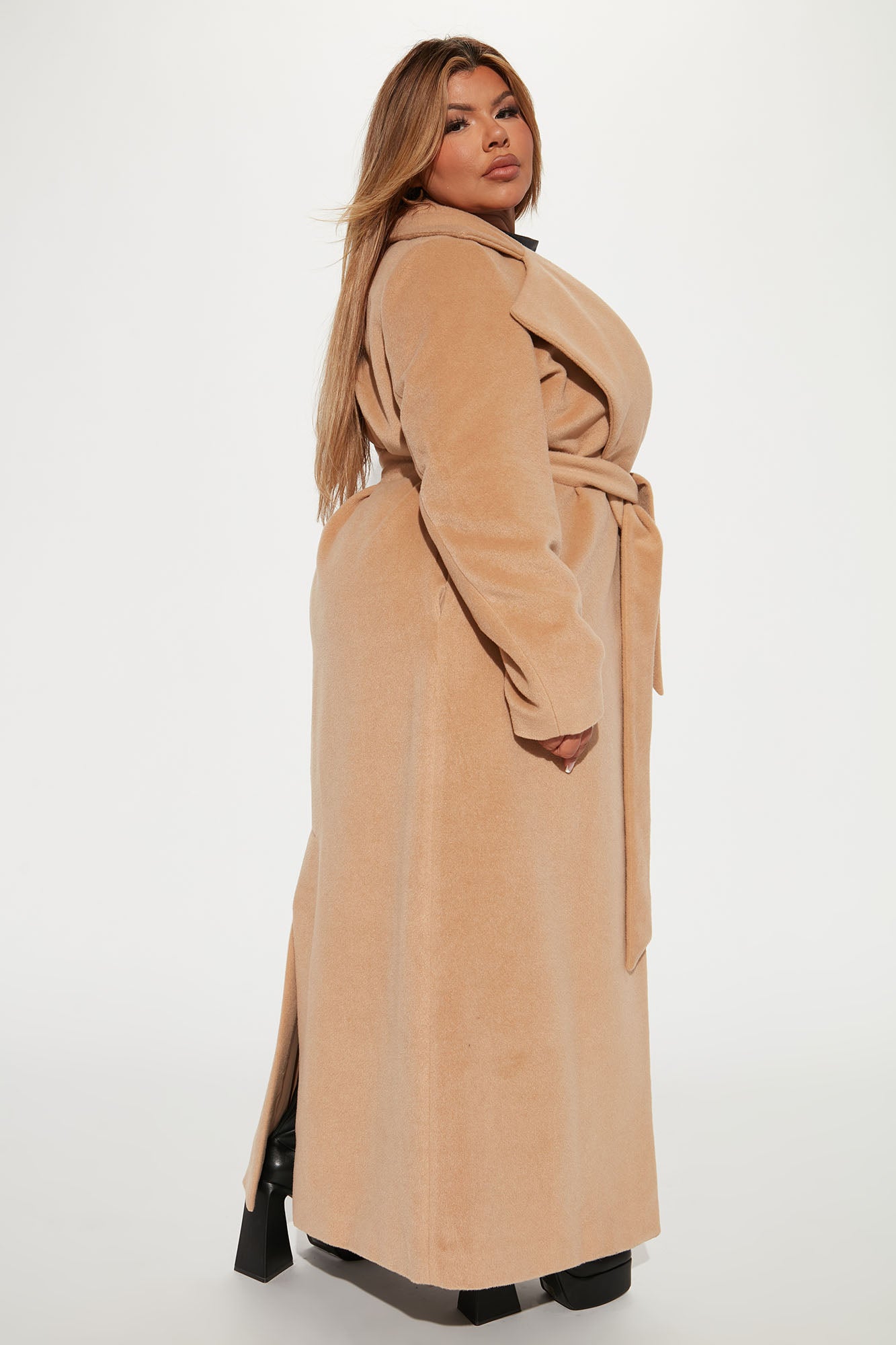 Soho Chic Coat - Camel