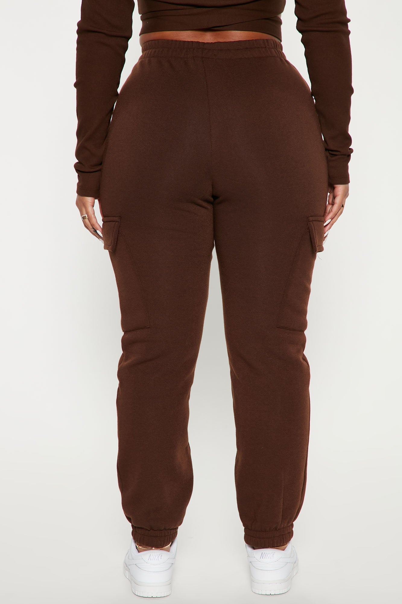 Let's Relax Jogger Sweatpants - Chocolate