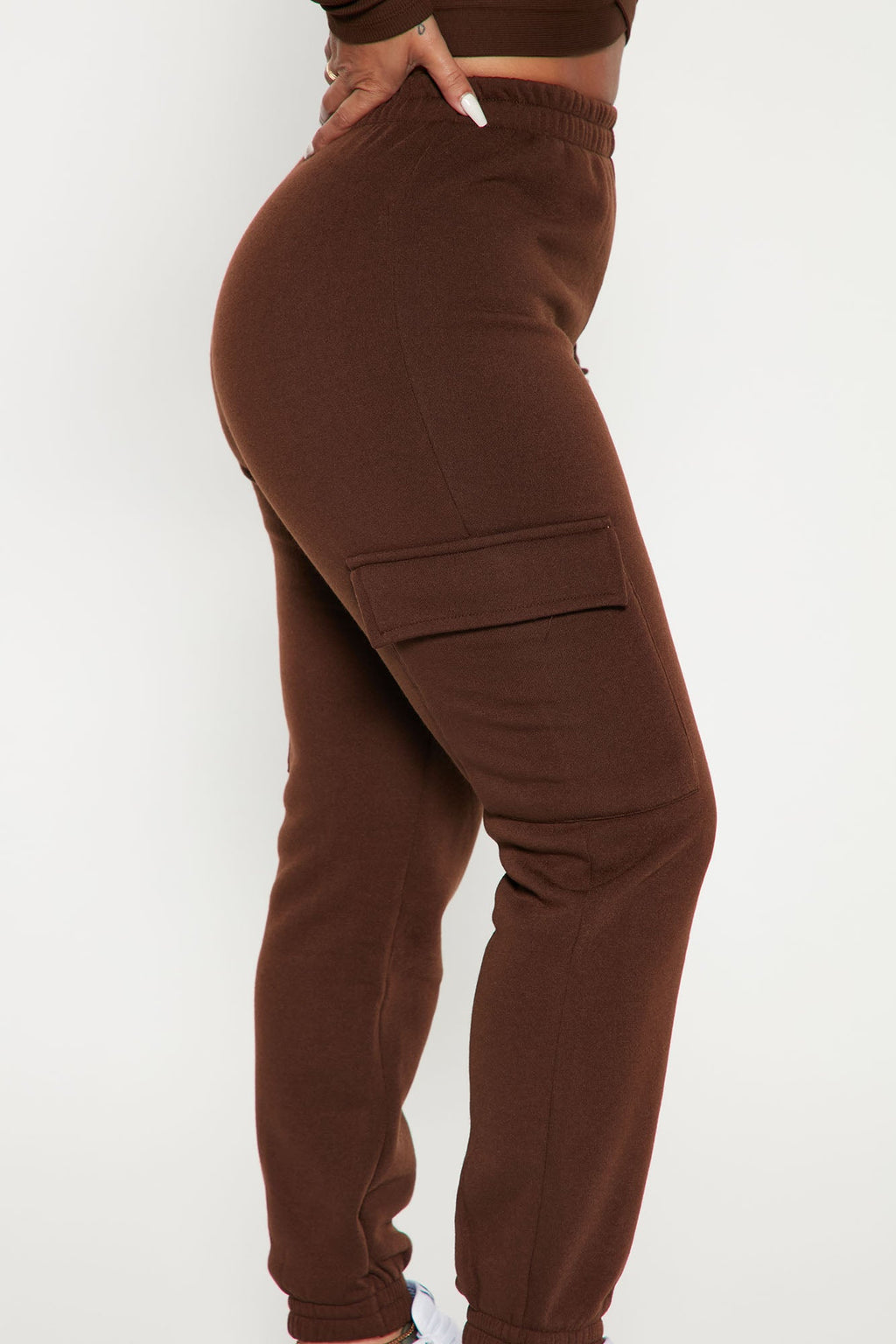 Let's Relax Jogger Sweatpants - Chocolate