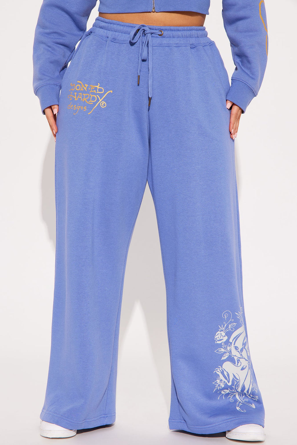 Ed Hardy Free Bird Pant - Blue