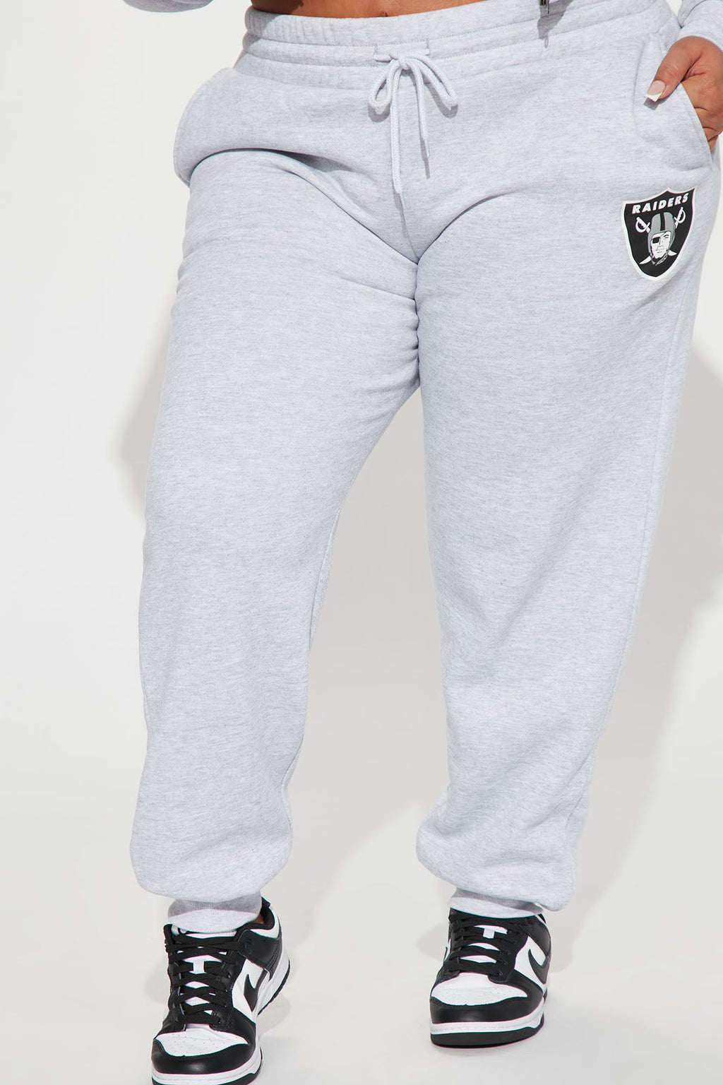 Raiders Set Up Jogger - Heather Grey