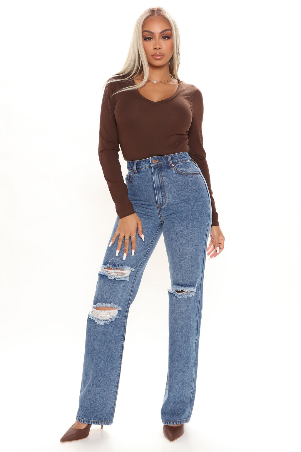 Voted Most Liked Bodysuit - Chocolate