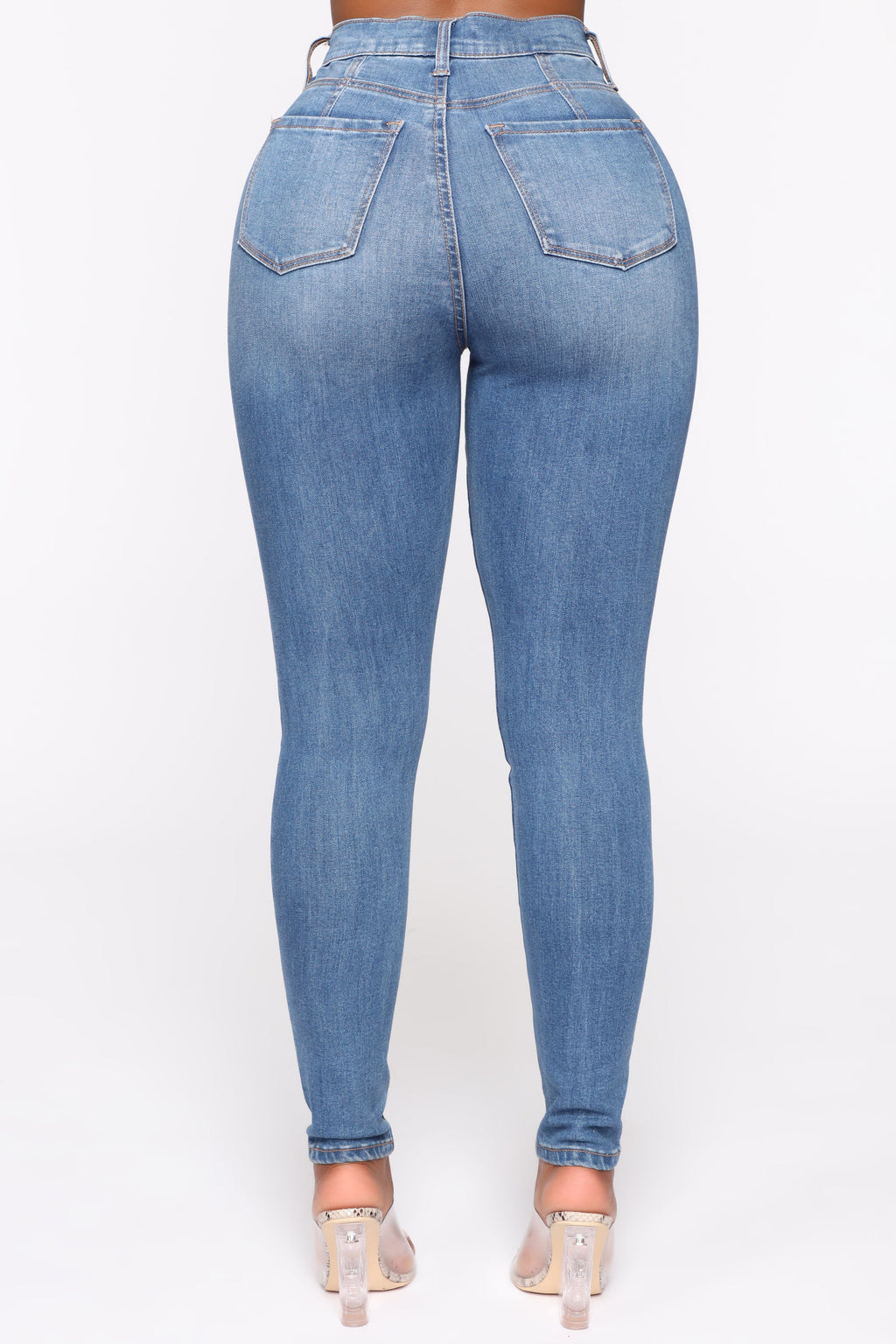 Our Favorite High Rise Skinny Jeans - Medium Blue Wash