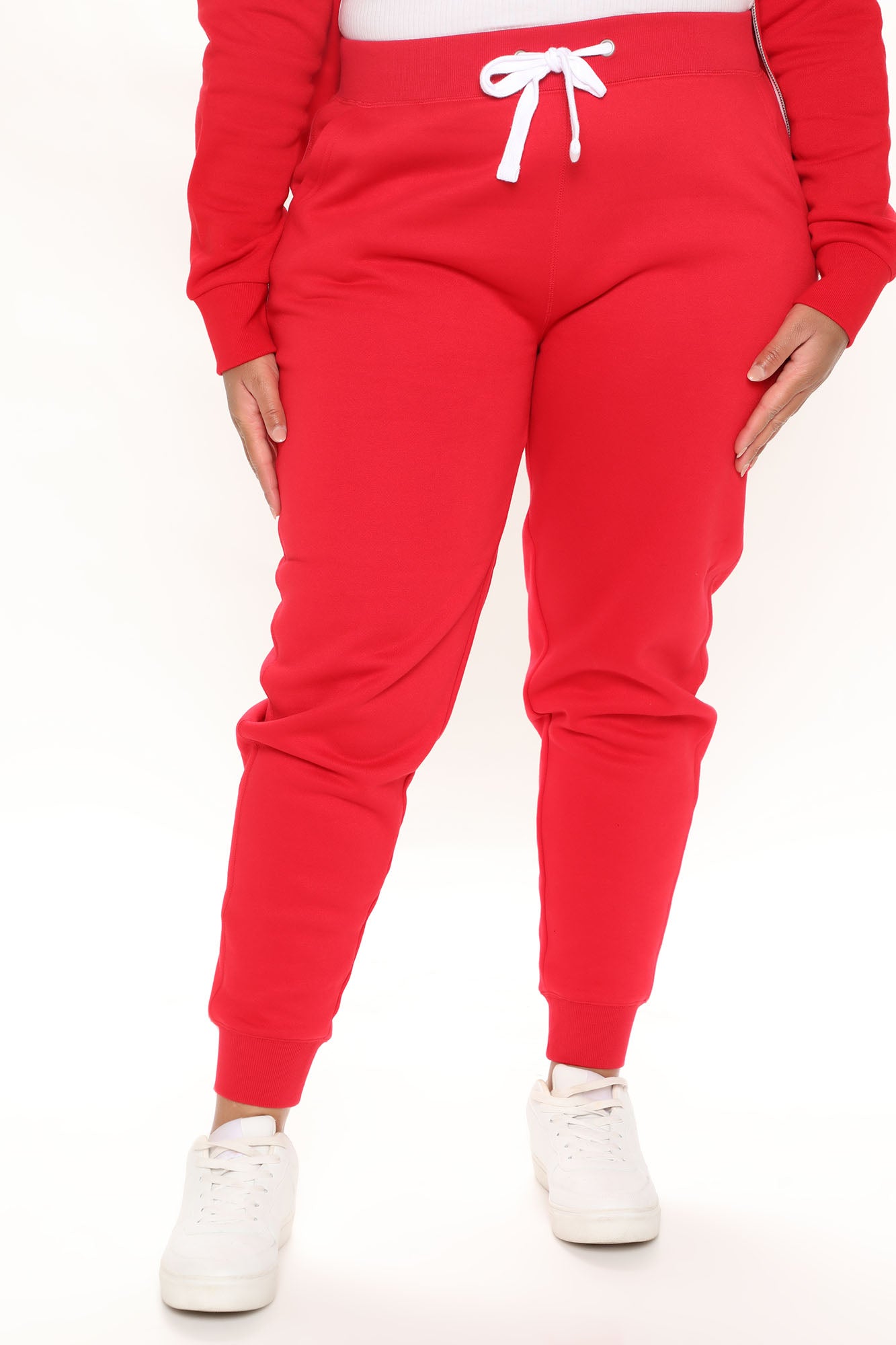 Relaxed Vibe Joggers - Red