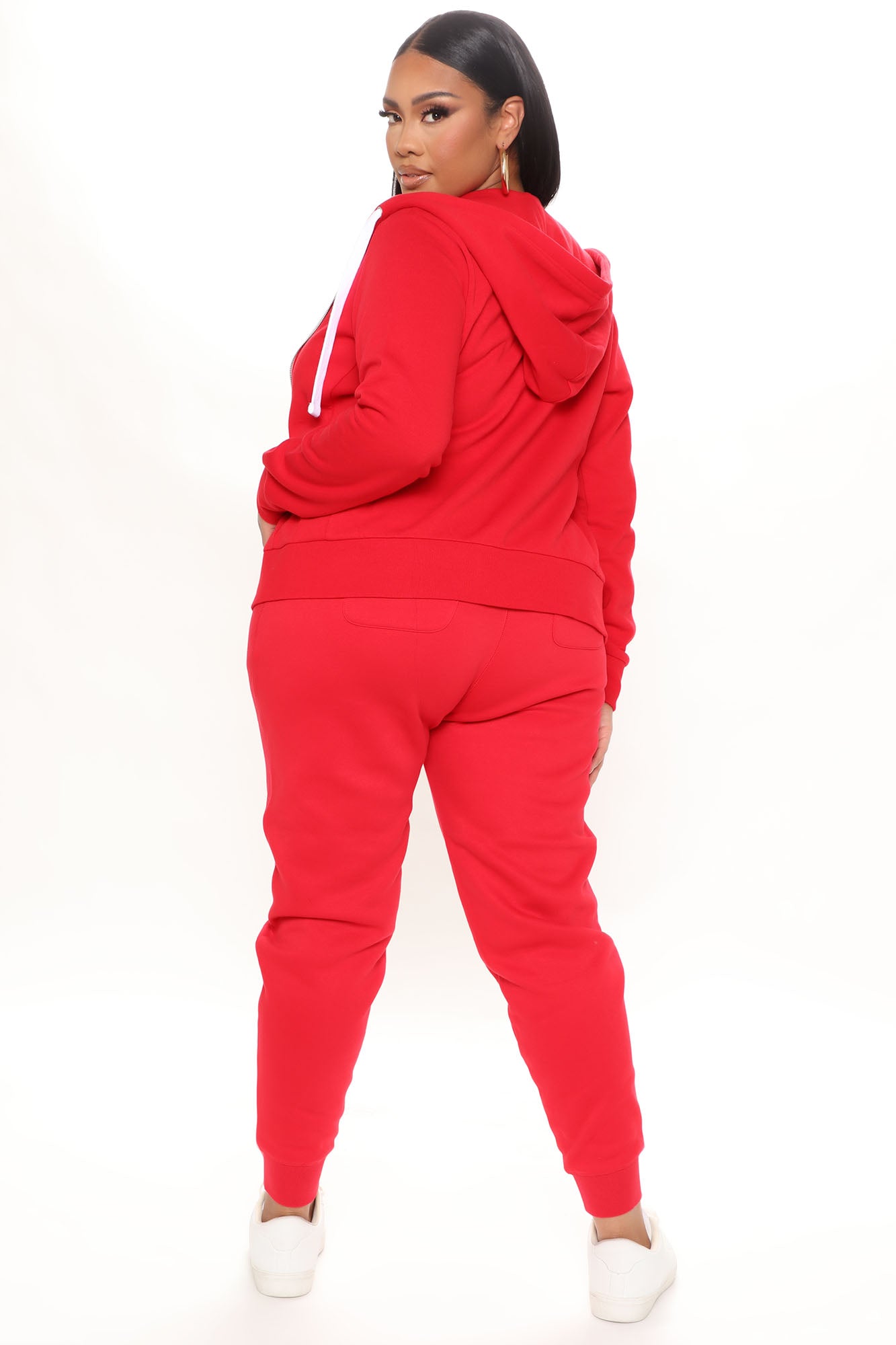 Relaxed Vibe Joggers - Red