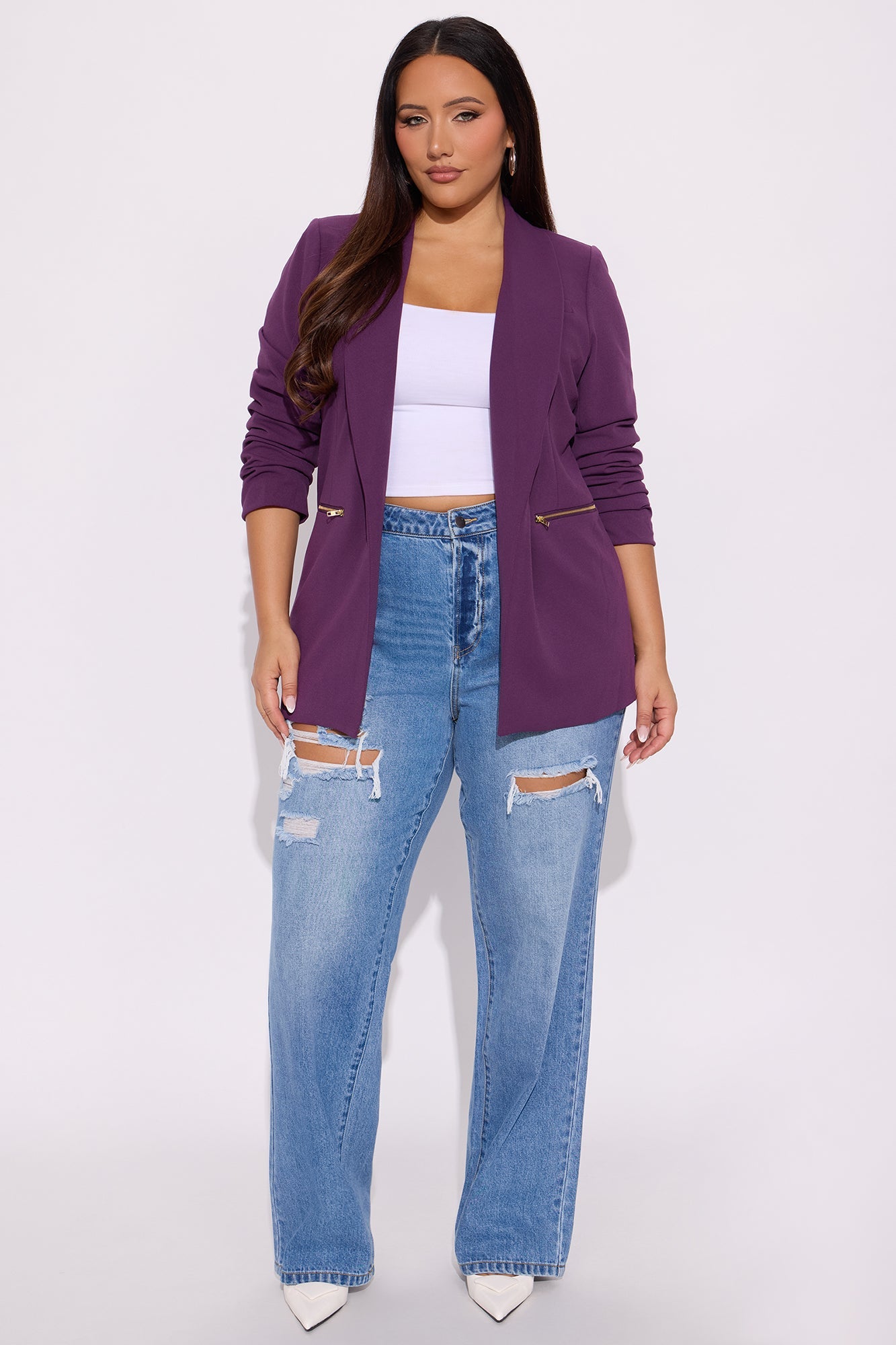 Bethany Blazer - Plum
