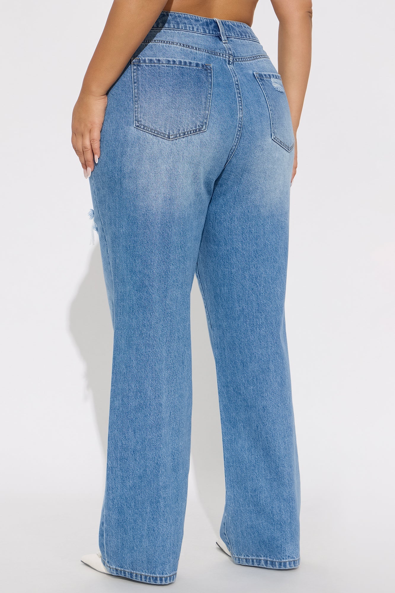 Girl Crush 90's Dad Jeans - Medium Wash