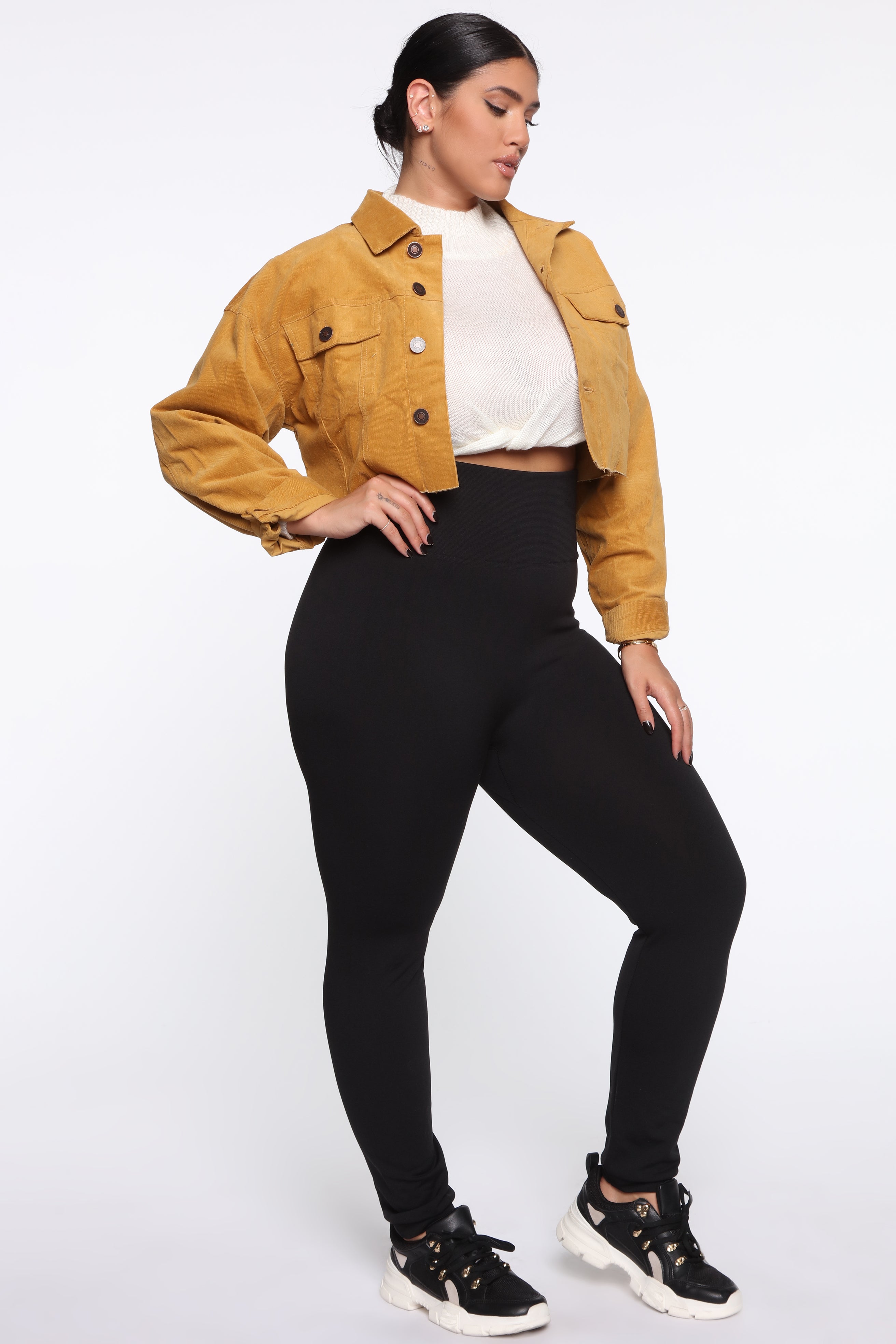 Smooth It Out High Rise Legging - Black