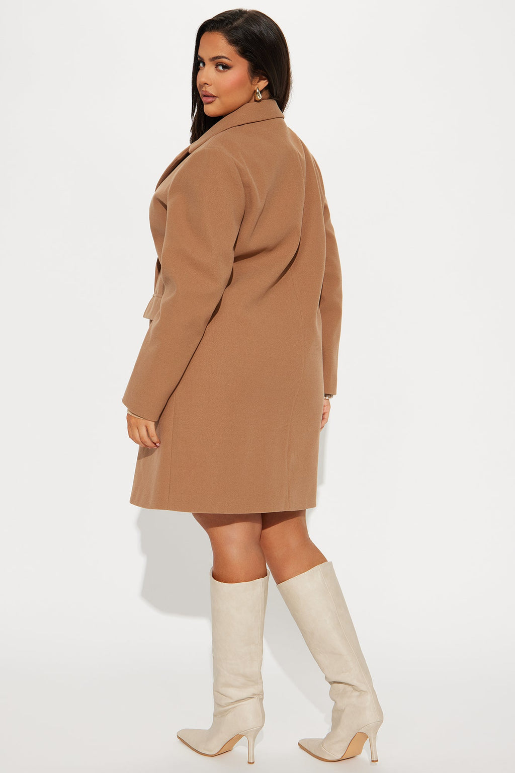Kim Wool Coat - Camel
