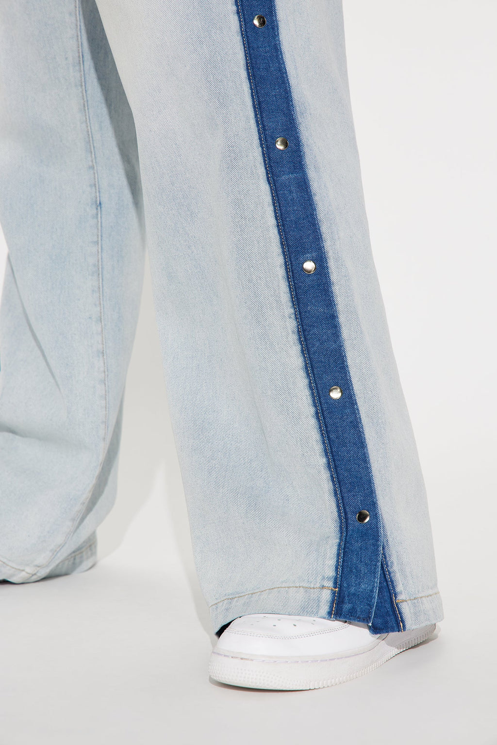 Too Many Chances Waist Tie Wide Leg Jeans - Light Wash