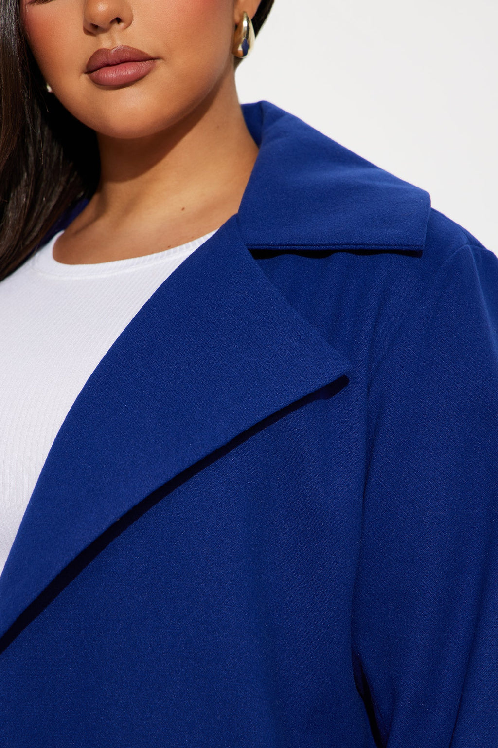 Upper East Side Coat - CobaltBlue