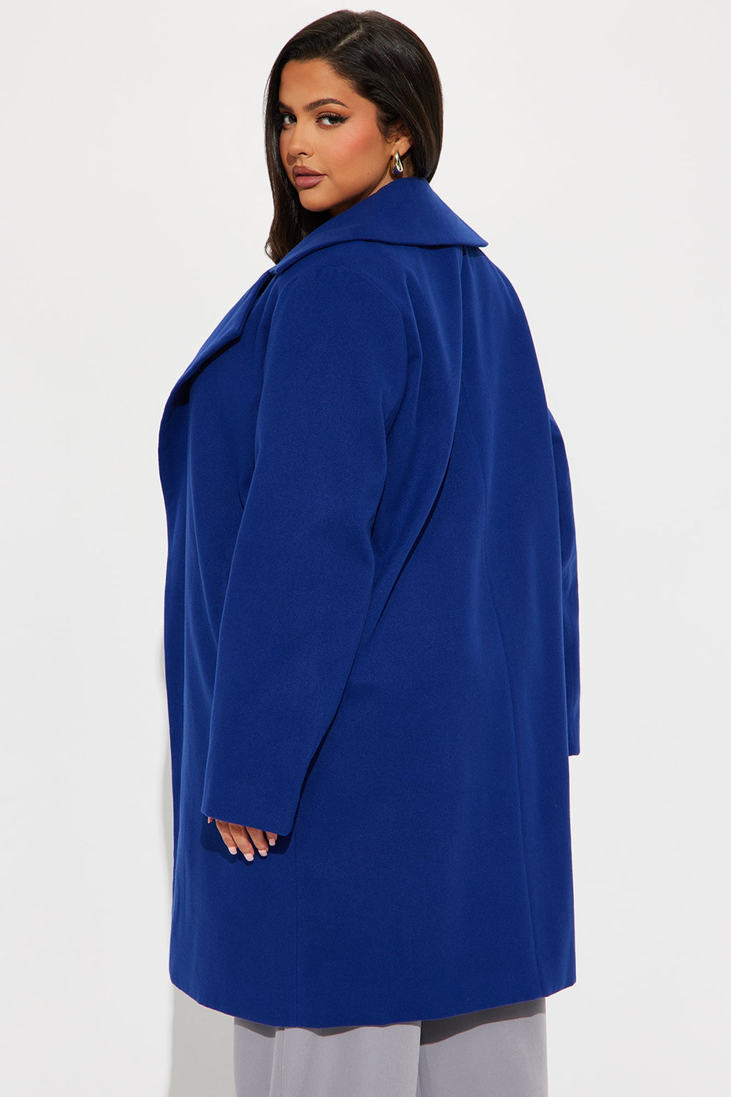 Upper East Side Coat - CobaltBlue