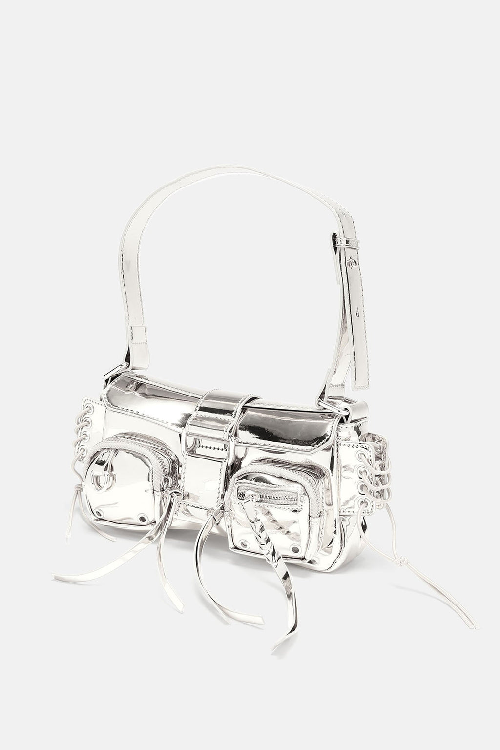 Manifest It Handbag - Silver
