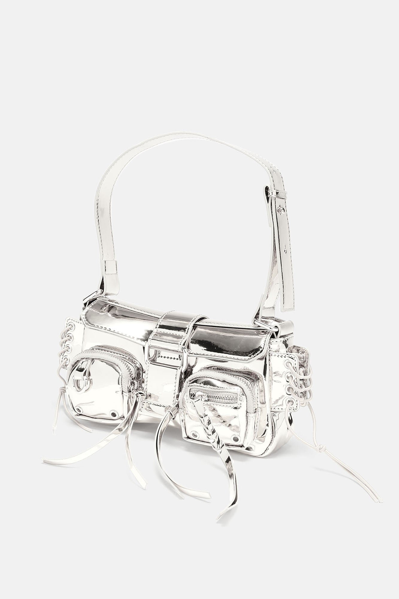 Manifest It Handbag - Silver