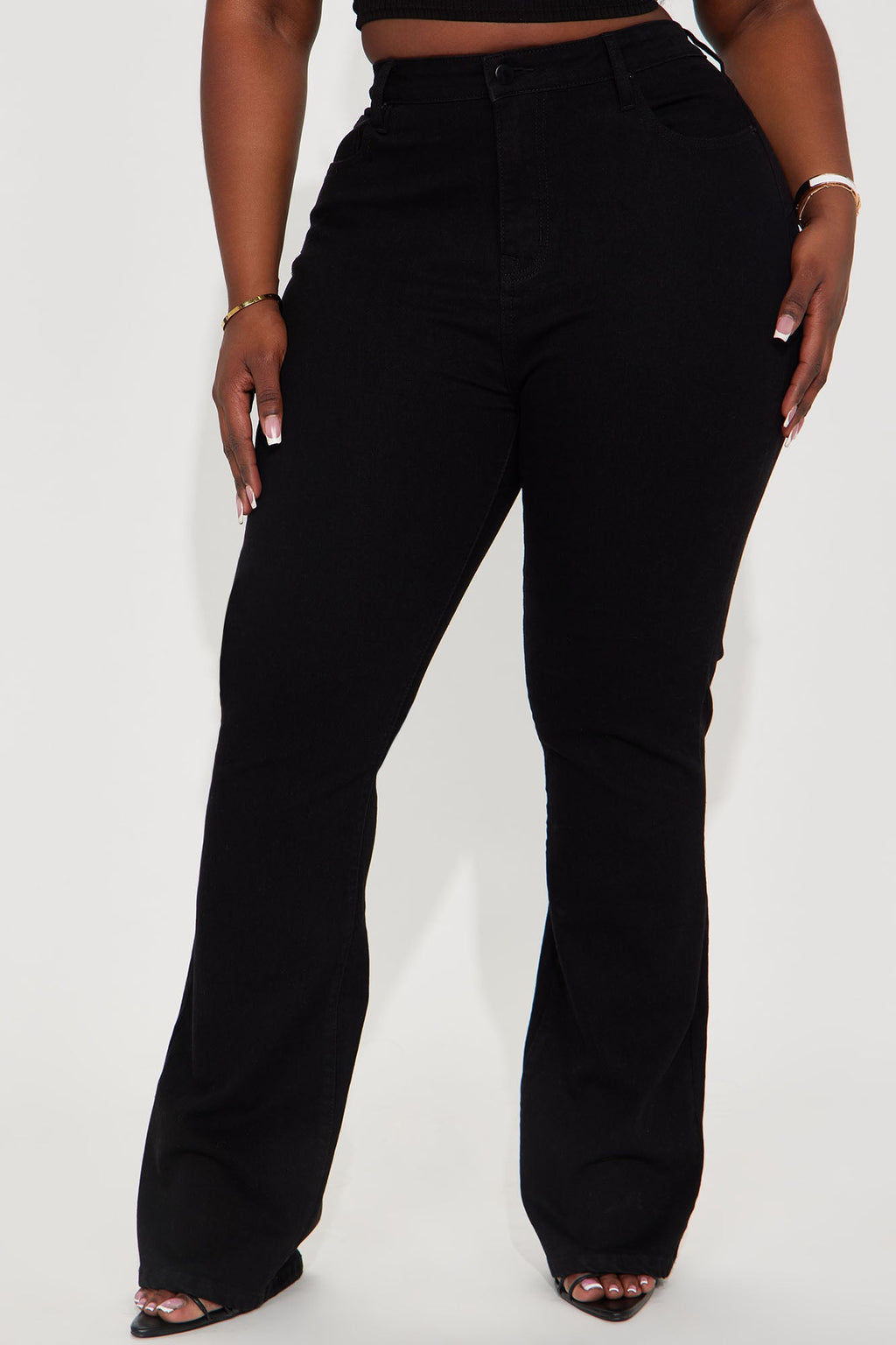 Toledo Sculpting Stretch Bootcut Jeans - Black
