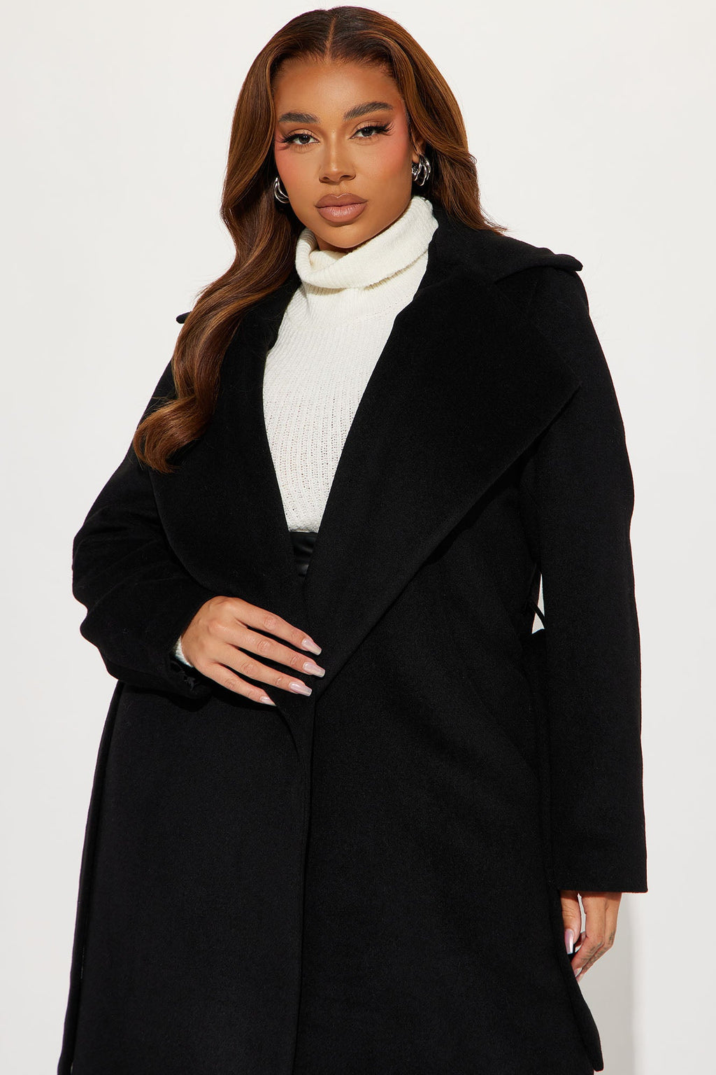 Camile Trench Coat - Black