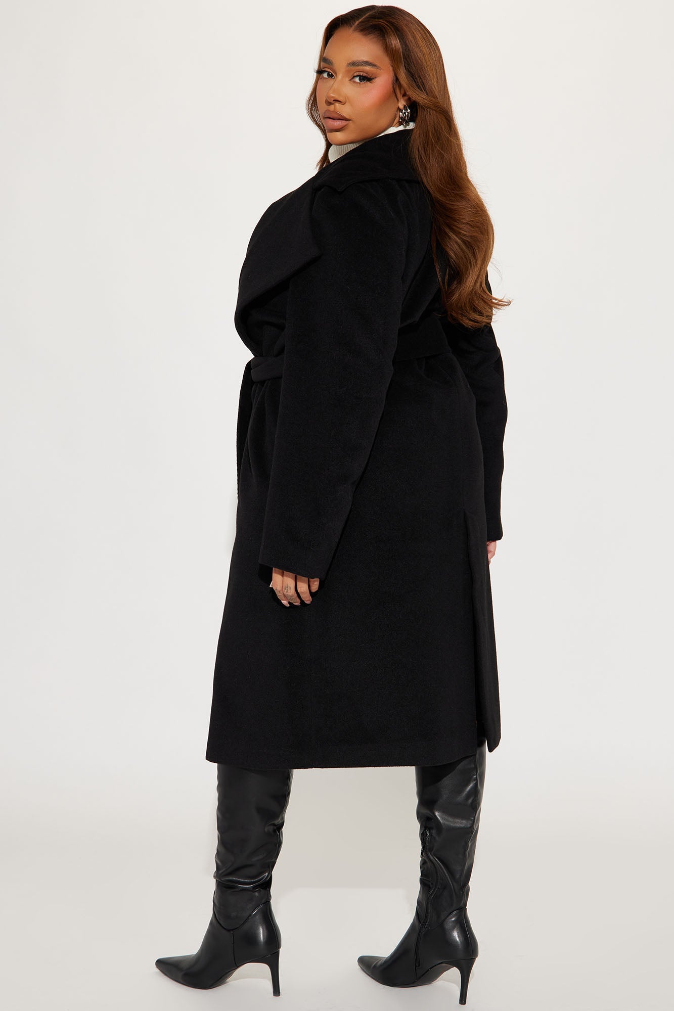 Camile Trench Coat - Black