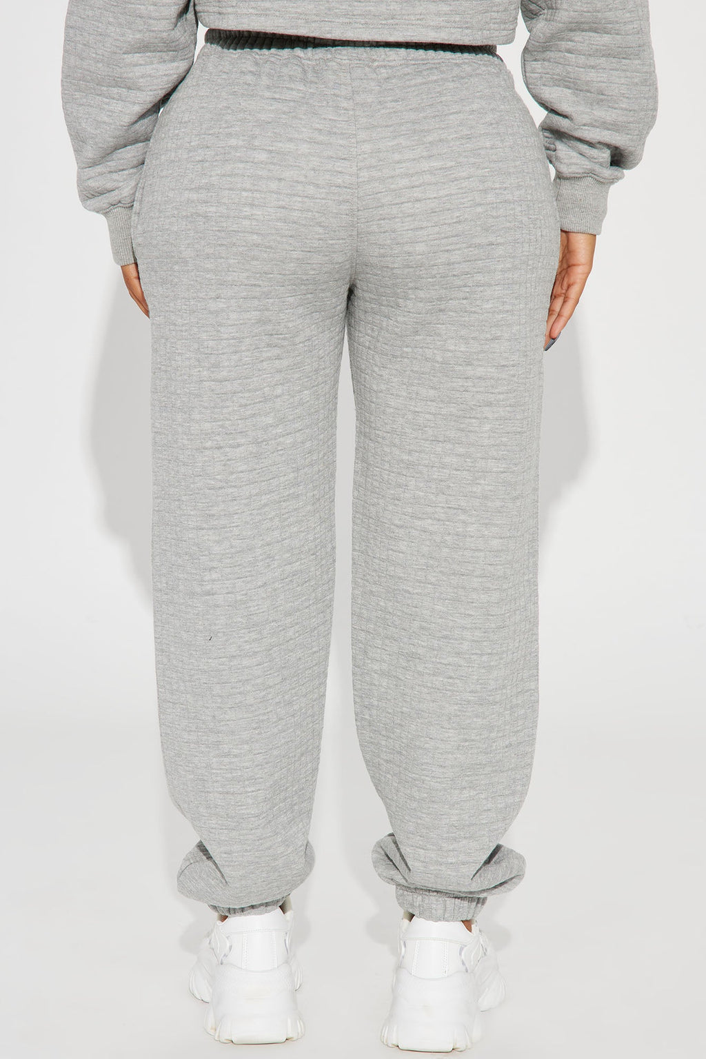 Chill With Me Joggers - Heathered Grey