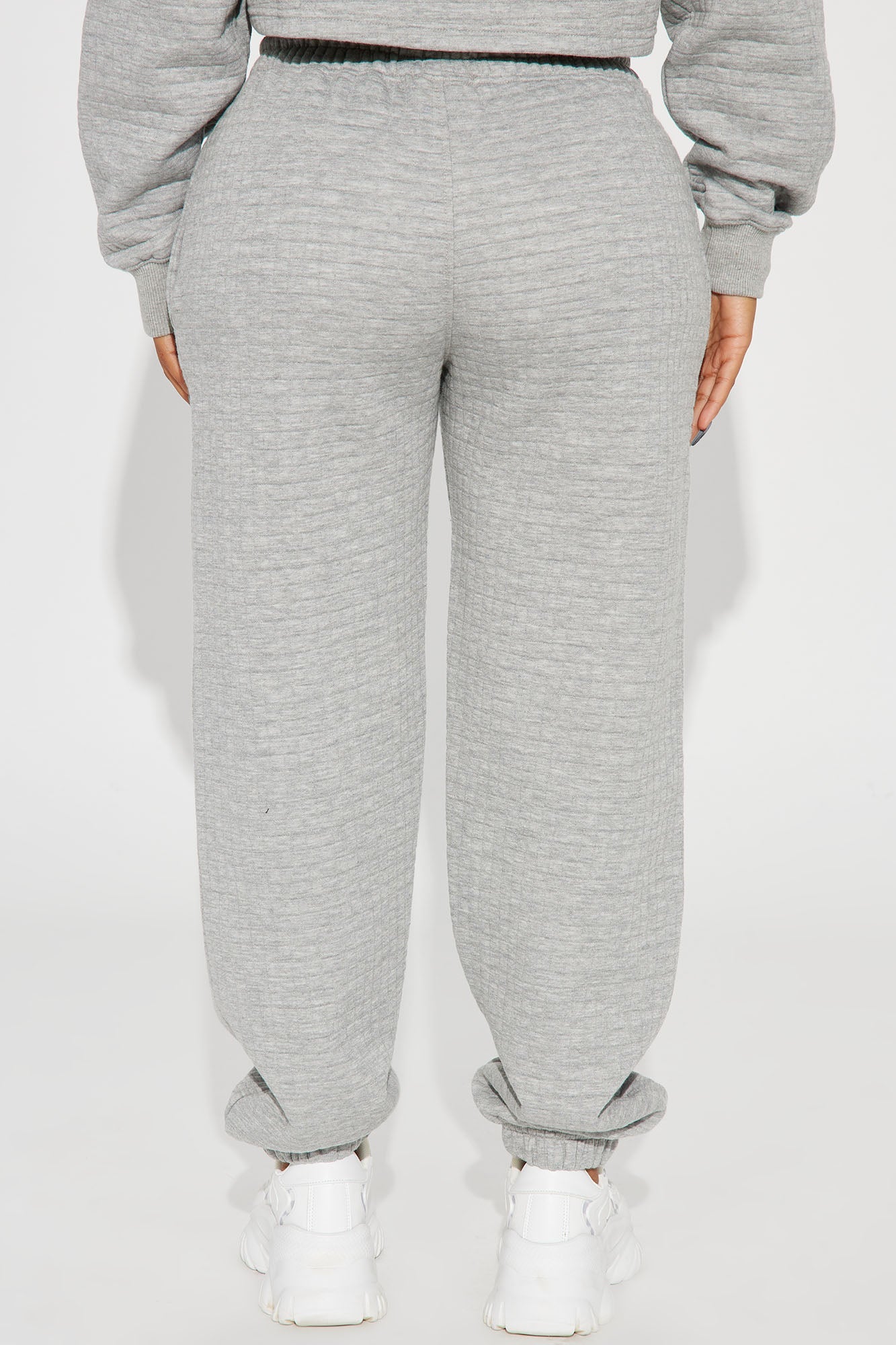 Chill With Me Joggers - Heathered Grey