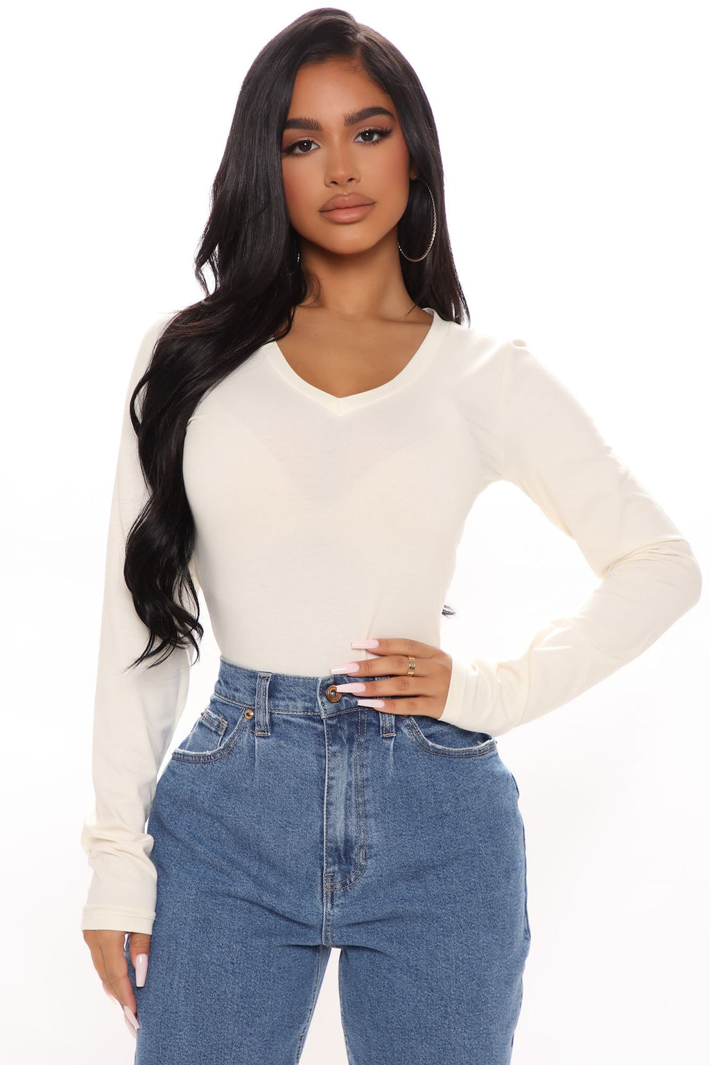 Voted Most Liked Bodysuit - Cream