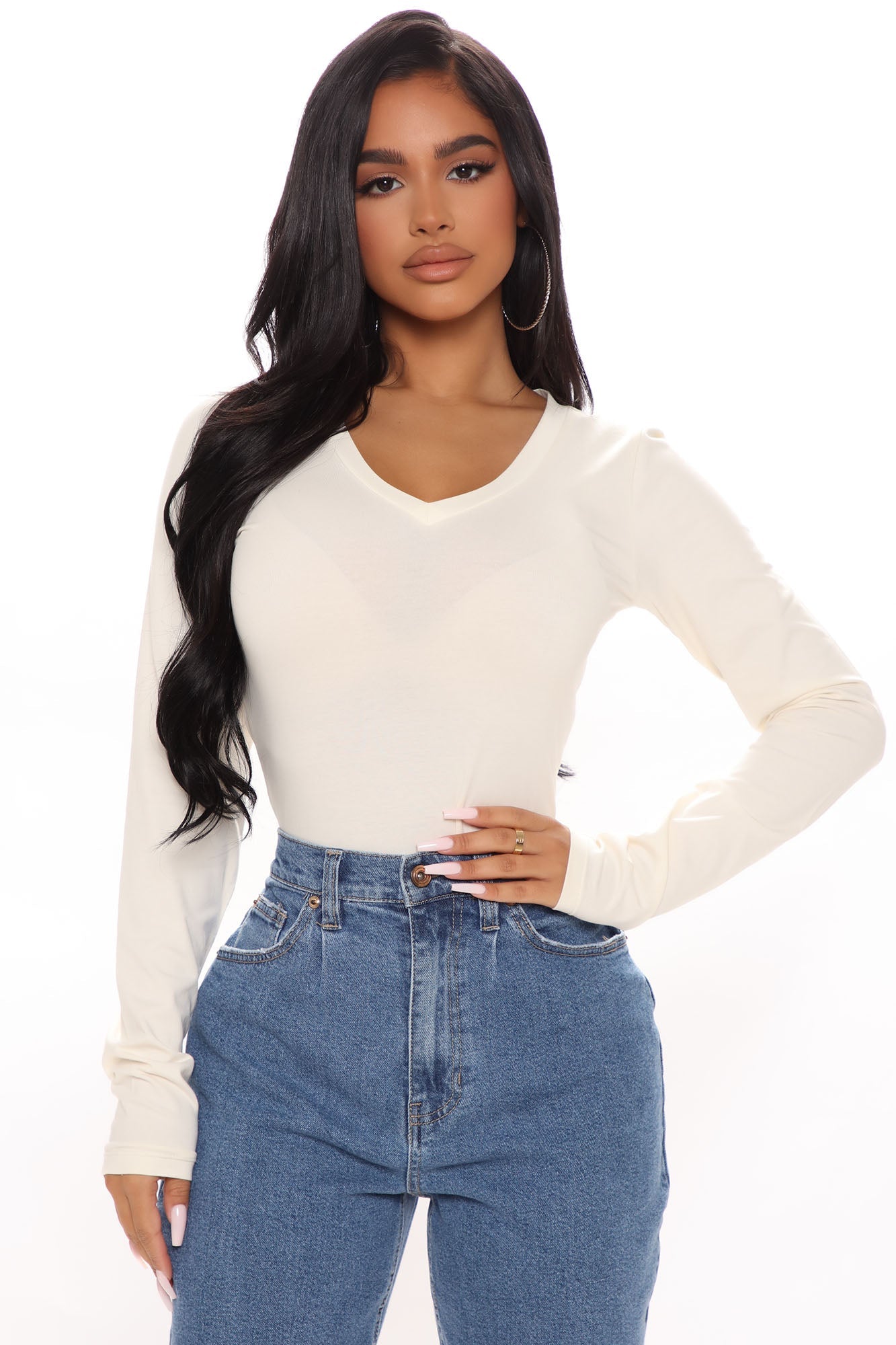 Voted Most Liked Bodysuit - Cream