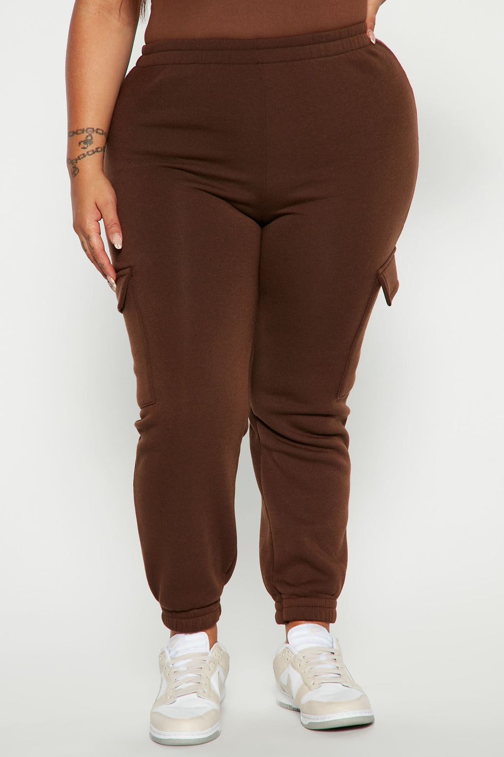 Let's Relax Jogger Sweatpants - Chocolate