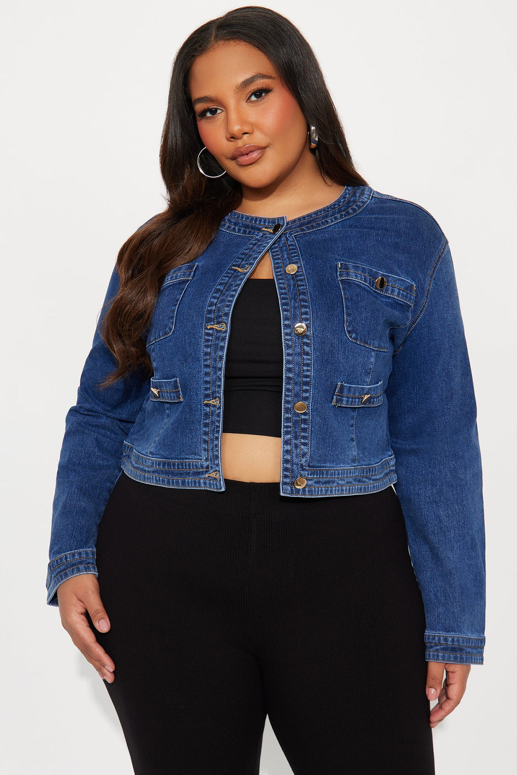 Nolita Denim Jacket - Medium Wash